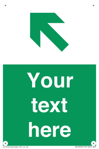 Custom Safe condition: Green Up left arrow